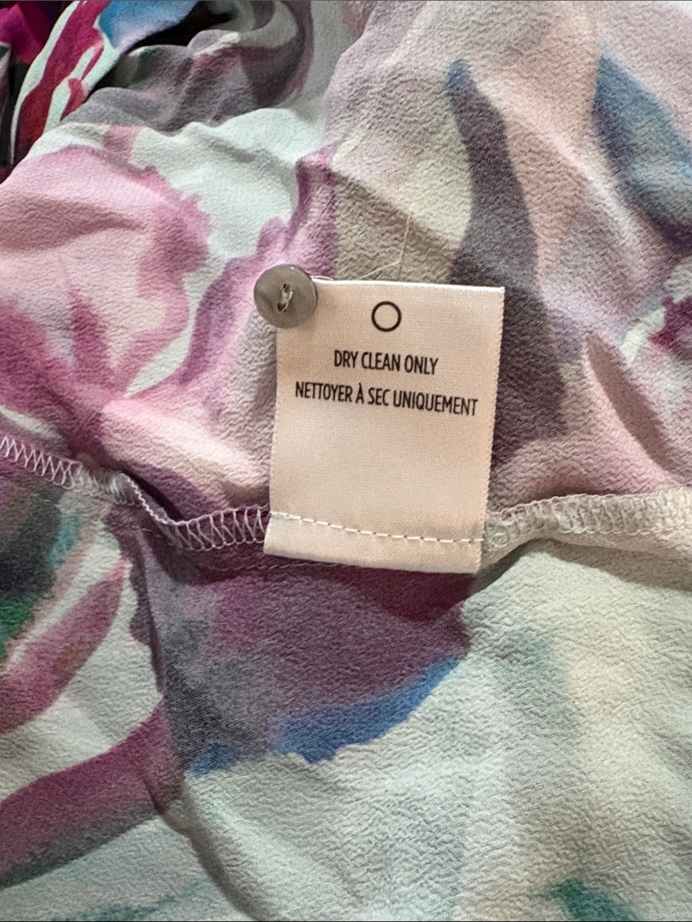 Robert Graham Brenna Floral Print Dress SZ L EUC - Picture 6 of 6